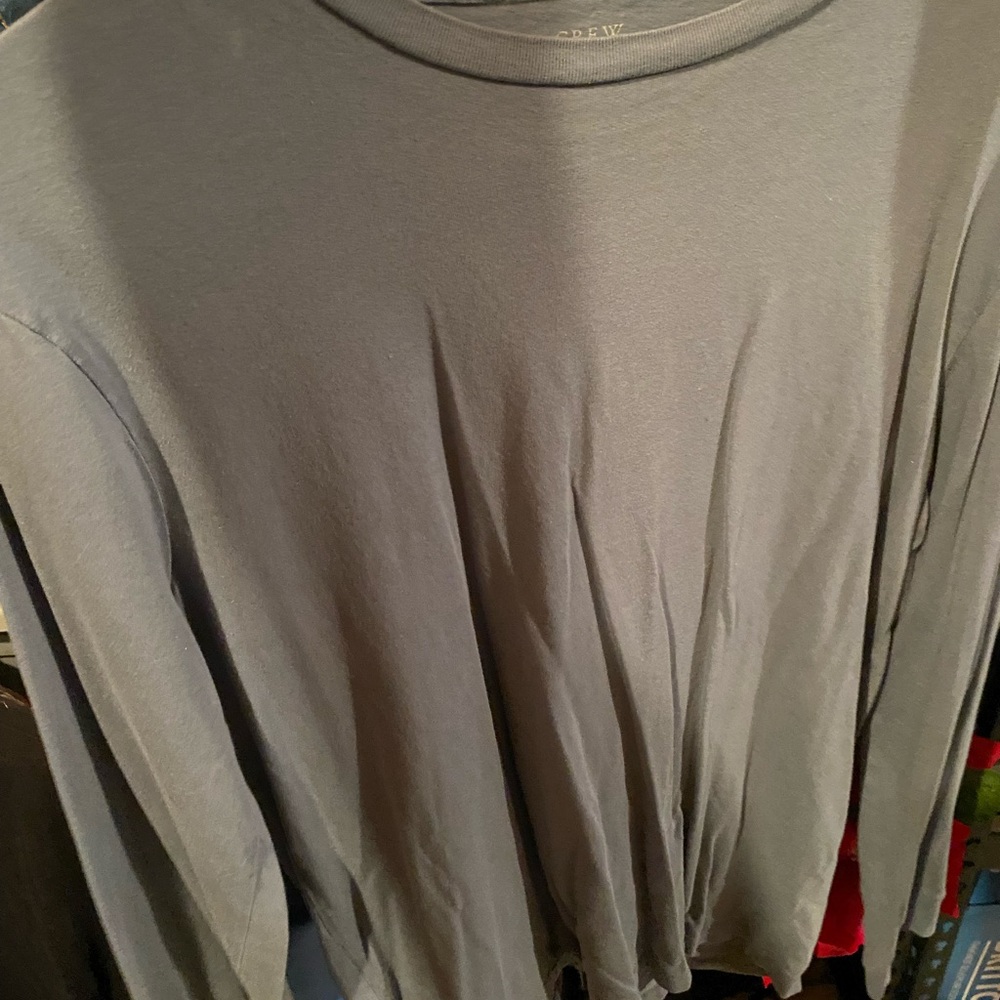 Mens long sleeve casual tee
